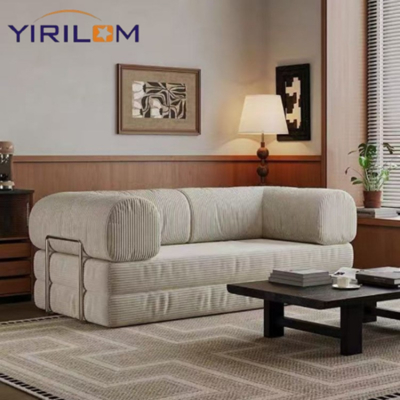 Sitting Room Furniture Living Room Sofa Rice White Sectional Vacuum Compressed Bubble Sofa