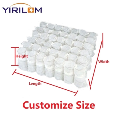 Customized Sofa Pocket Spring 8cm-25cm Height 500-2000 Coils