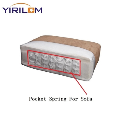 18*18 Inches Carbon Steel Sofa Pocket Spring Coil High Grade Compression For Furniture