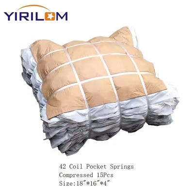 18*18 Inches Carbon Steel Sofa Pocket Spring Coil High Grade Compression For Furniture