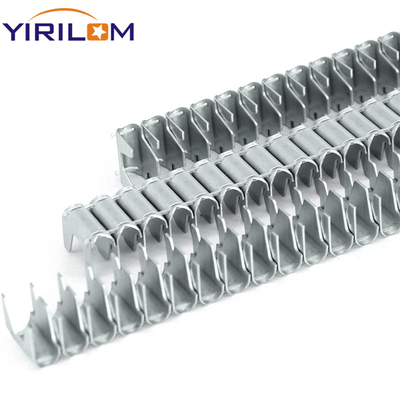 Iron Mattress Clip 17-22mm Crown 6000pcs/cnt Galvanized Zinc