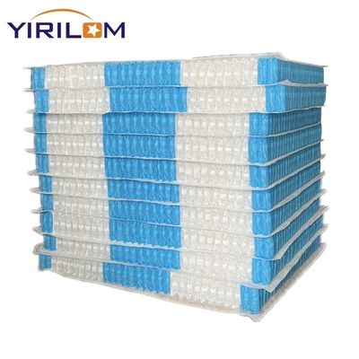 Customized Size High Carbon Steel Wire Pocket Spring Unit with Non-Woven Fabric for Mattress