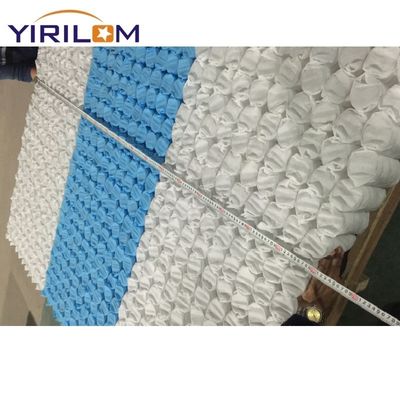 Customized Size High Carbon Steel Wire Pocket Spring Unit with Non-Woven Fabric for Mattress