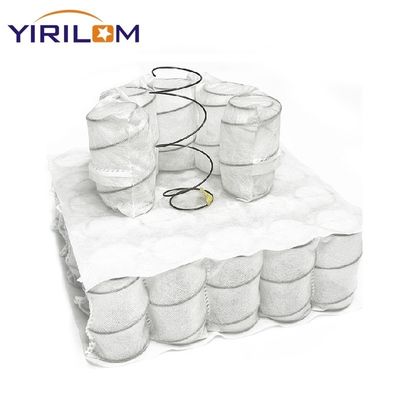 High Carbon Steel Wire Sofa Pocket Spring Unit with 65-100g/㎡ Woven Fabric and Customized Size
