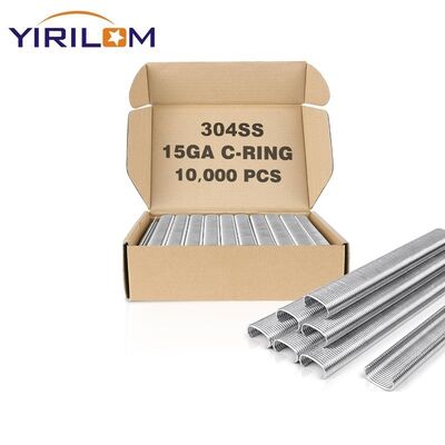 Galvanized Zinc Shock-resistant Anti-loose Mattress Clip C Clip Ring for Industrial Equipment