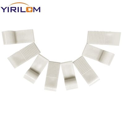 PE Material Plastic Spring Clip with 45.6mm Size and Zigzag Spring for Furniture
