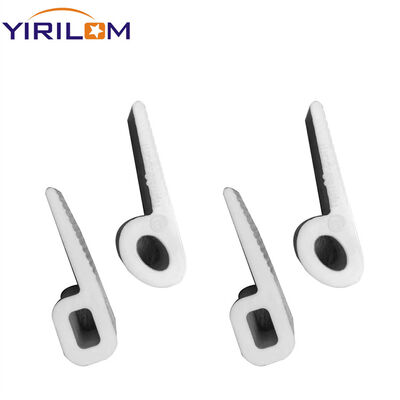 PE Material Plastic Spring Clip with 45.6mm Size and Zigzag Spring for Furniture