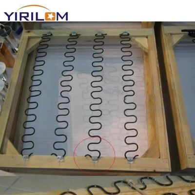 3.8mm Wire Diameter High Durability Customized Length Zigzag Spring for Sofa Furniture