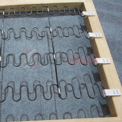 3.8mm Wire Diameter High Durability Customized Length Zigzag Spring for Sofa Furniture