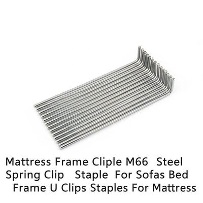 Mattress Frame Clip Staple M66 Steel Spring Clip Staple For Sofas Bed Frame U Clips Staples For Mattress