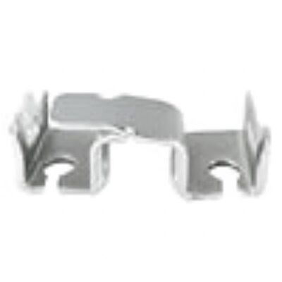 4-Hole Zinc Coated Sofa Spring Clip Half Plastic Covered Furniture Spring Clamp for Sofa Repair