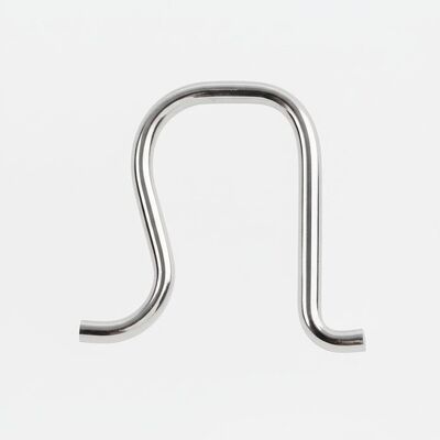 1.5mm Diameter 97mm Length High Carbon Steel Wire Balance Hook Spring Fixing Clip for Sofa Hardware Accessories