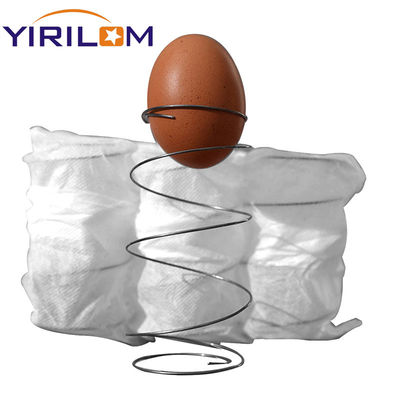 1.0mm Zinc Wire Diameter White Roll Up Pocket Spring For Pillow