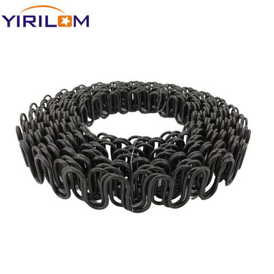Customized Size Black Paint 3.6mm Steel Upholstery Round Sofa Zigzag Spring