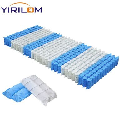 70# High Carbon Steel Wire 3/5/7 Zone Mattress Pocket Spring Unit with Rolled Vacuum Pack