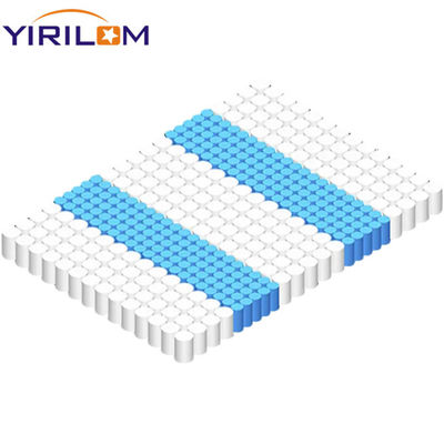 1.0-2.3mm Wire Diameter 3/5/7 Zones Non Woven Fabric Mattress Pocket Spring Unit for Customized Support
