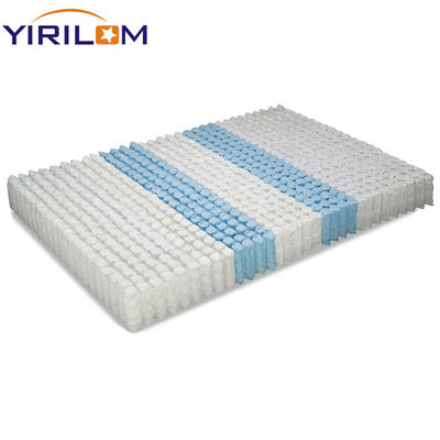 Good price Customized 1.0mm-2.3mm Steel Wire Diameter 5 Zone Support Mattress Pocket Spring with Non-Woven Fabric Cover online