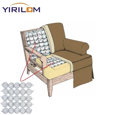 Customized Size Sofa Pocket Spring Unit with High Carbon Steel Wire and Hypoallergenic Design