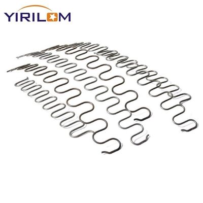 Customized Black 3.8mm Wire Diameter Zig Zag Spring For Bed Sofa Or Chair