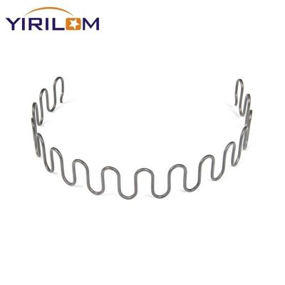 3.8mm Wire Diameter Anti-rust Coating Customizable Length Sofa Zigzag Spring for Furniture Making