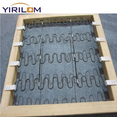 Wholesale 8 Gauge High Carbon Steel Wire Zigzag Spring with Anti-rust Coating and Customizable Size for Upholstery