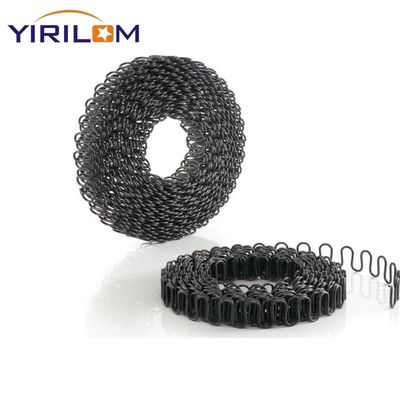 Furniture Accessories Upholstery Steel Wire Roll Sofa Zig Zag Spring Coil Springs Black Zig Zag Springs