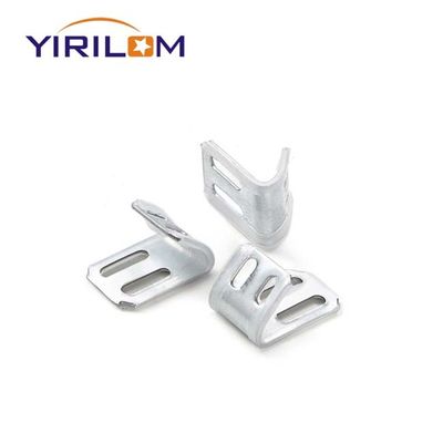 Half Plastic Covered 4-Hole Zinc Coated Spring Clip for Firmly Hooking Sofa Snake-Shaped Springs