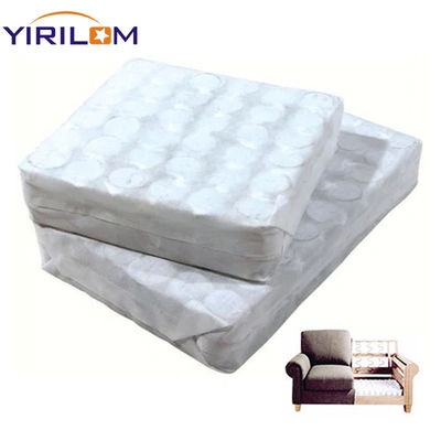 18*18*4 Inches High Carbon Steel With 80gsm Fabric Pocket Spring Coils For Sofa Cushion