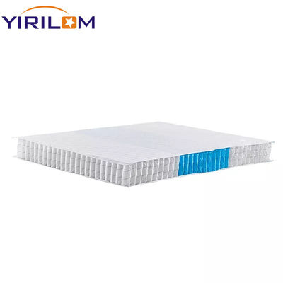 White Mattresses With Durable Spring Pocket Coils For Home Furniture
