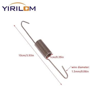High Carbon Steel Wire Balance Hook and Spring Fixing Clip with 1.5mm Diameter and 97mm Length for Furniture Hardware