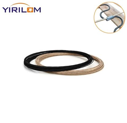 1.6 Mm 2 Mm Plastic And Paper Covered Wire For Sofa Zigzag Spring Fixing
