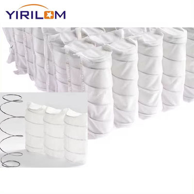 Roll Non Woven Fabric Packed Pocket Spring Unit For Sofa Cushion