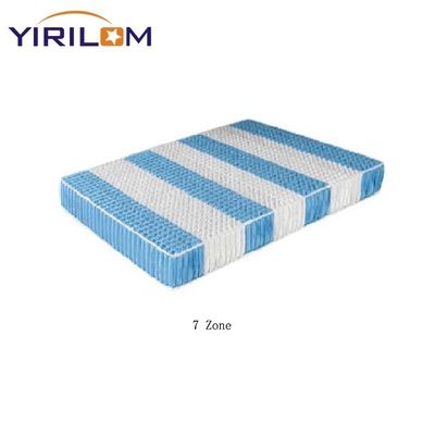 5 Zone High Carbon Steel Wire Pocket Spring Unit for Mattress with Customizable Size