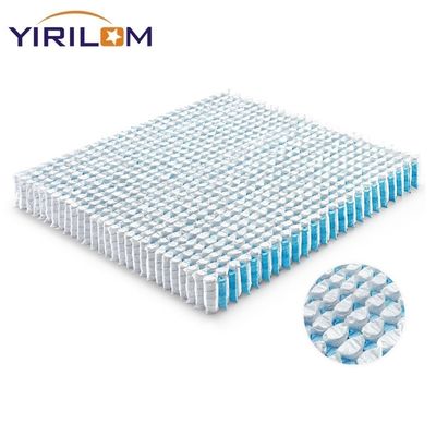 5 Zone Mattress Pocket Spring Unit with High Carbon Steel Wire and Customizable Height 6-25cm