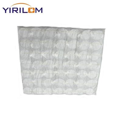 Custom 18x18x4 Inches White Sofa Pocket Spring with High Carbon Steel Wire for Targeted Support