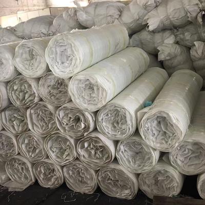 Customized White Fabric Sofa Pocket Spring Unit with Cylindrical Shape and Compressed Rolled Design