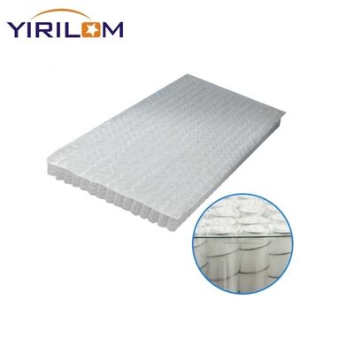 High Carbon Steel Wire Mattress Pocket Spring Unit with 5 Turns and Customizable Zones