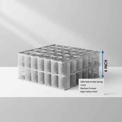 70# High Carbon Steel Wire Sofa Pocket Spring with Ergonomic Comfort and Customizable Sizes