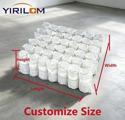 20x20x4 Inch High Carbon Steel Wire Sofa Pocket Spring with Independent Support for Manufacturers