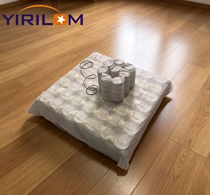 White 80gsm Non-woven Pocket Spring Unit for Sofa and Mattress Cushion
