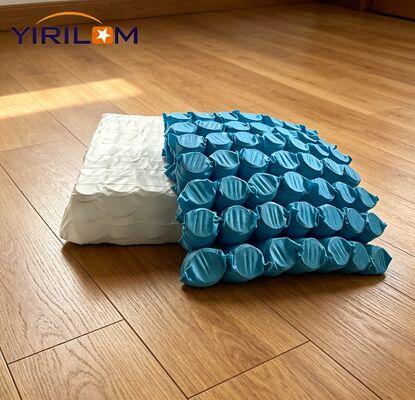 Good price 1.0mm Zinc Wire Diameter White Roll Up Pocket Spring For Pillow online