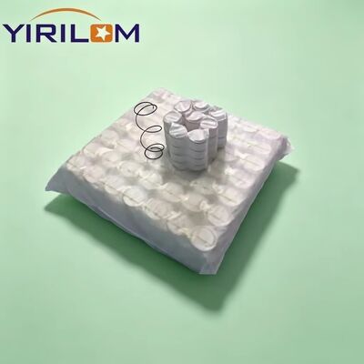 Customized High Carbon Steel Pocket Spring Unit with Coil Compression for Sofa Seating Cushion 40 lb Load Capacity