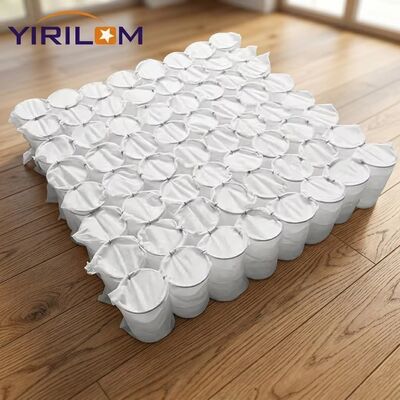 1.8mm Steel Wire Independent Pocketed Coils Sofa Pocket Spring with Compressed or Rolled Packaging