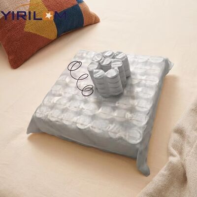 Noiseless 4 Inch Height Mini Pocket Spring Unit with 80gsm Non-woven Fabric for Sofa Furniture