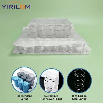 Bulk Export Grade 1.0mm-1.8mm Steel Wire Sofa Pocket Spring Unit with 6-12cm Spring Height and Customized Size