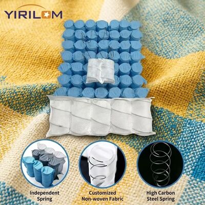 12cm Tall High Carbon Steel Wire Sofa Pocket Spring Unit with Non Woven Fabric for Deep Seating