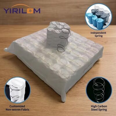 High Resilience 2.0mm Steel Wire Customizable Size Independent Pocket Spring for Luxury Sofa Cushion