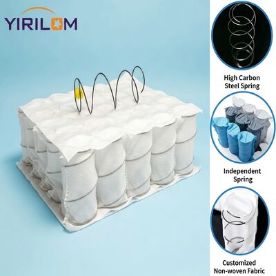 High Quality Non Woven Fabric Sofa Pocket Spring with High Carbon Steel Wire for Independent Support