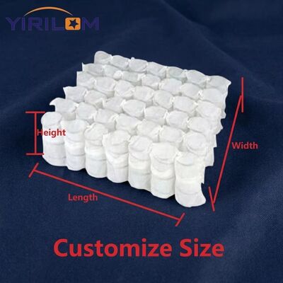 High Carbon Steel Wire Independent Pocket Spring Coil for Customizable Sofa Cushion Support