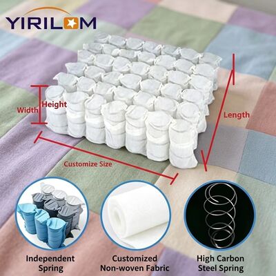 Long Life Anti Deformation Steel Wire Sofa Pocket Spring Unit with 6-25cm Height for Enhanced Durability